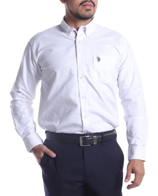 Camisa Formal manga larga variedad de colores