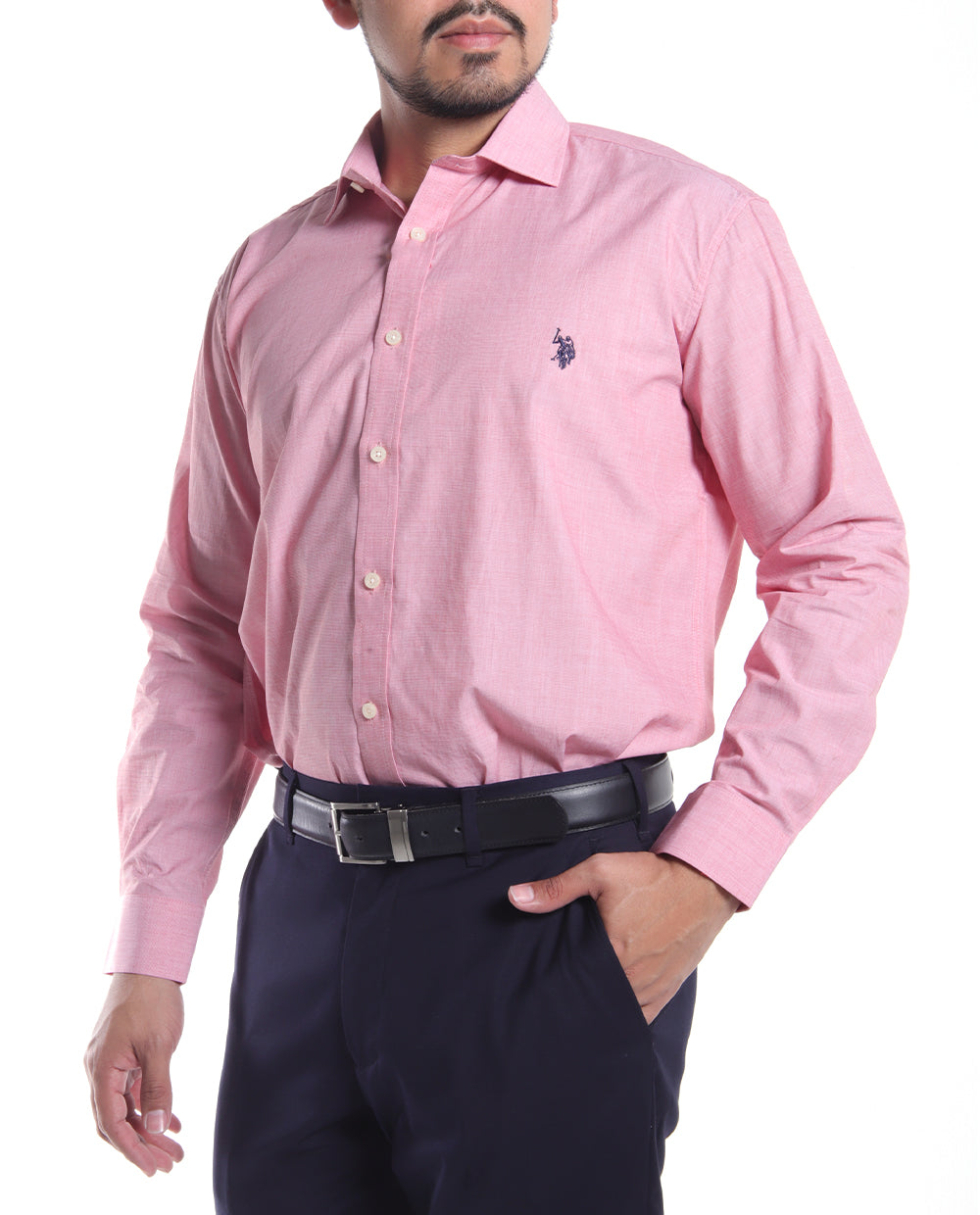 Camisa Formal manga larga variedad de colores