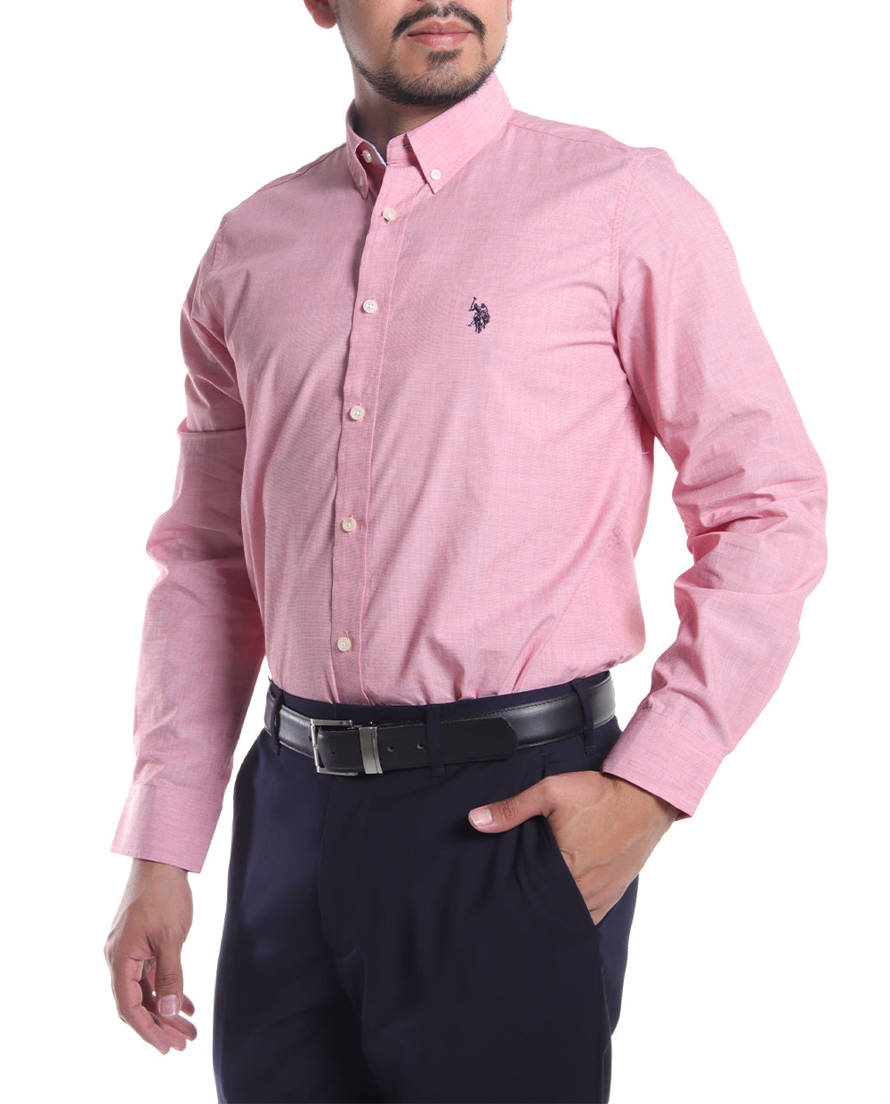 Camisa Formal manga larga variedad de colores